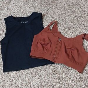 Zyia Tank Top/Bra Workout Bundle Size XS